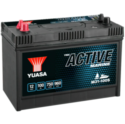 Yuasa M31-100S Active Marine Start Battery 12V 100Ah 750A OBS.Pallfrakt (12)